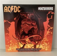 AC/DC Heatseekers LP Import Clear Vinyl