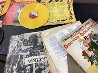 Group of children’s records