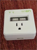 WiOn Wi-Fi Plug-In, use your smartphone to