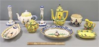Quimper French Faience Pottery Lot