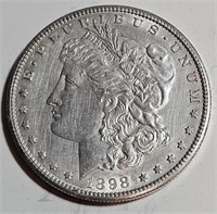1898 o AU Grade Morgan Dollar