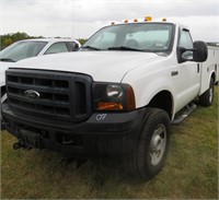 2007 Ford F350 4WD White 53250 miles