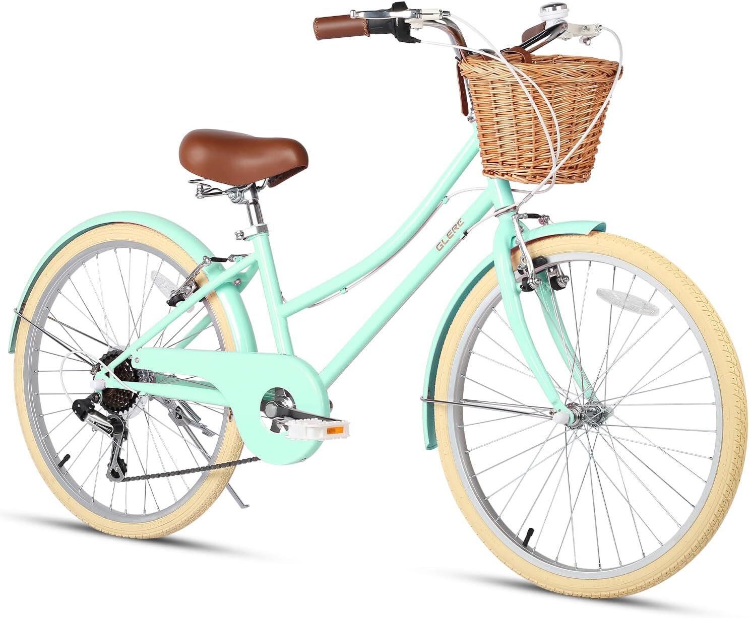Missy 24 Girl Cruiser 6-Speed Bicycle  Mint Green
