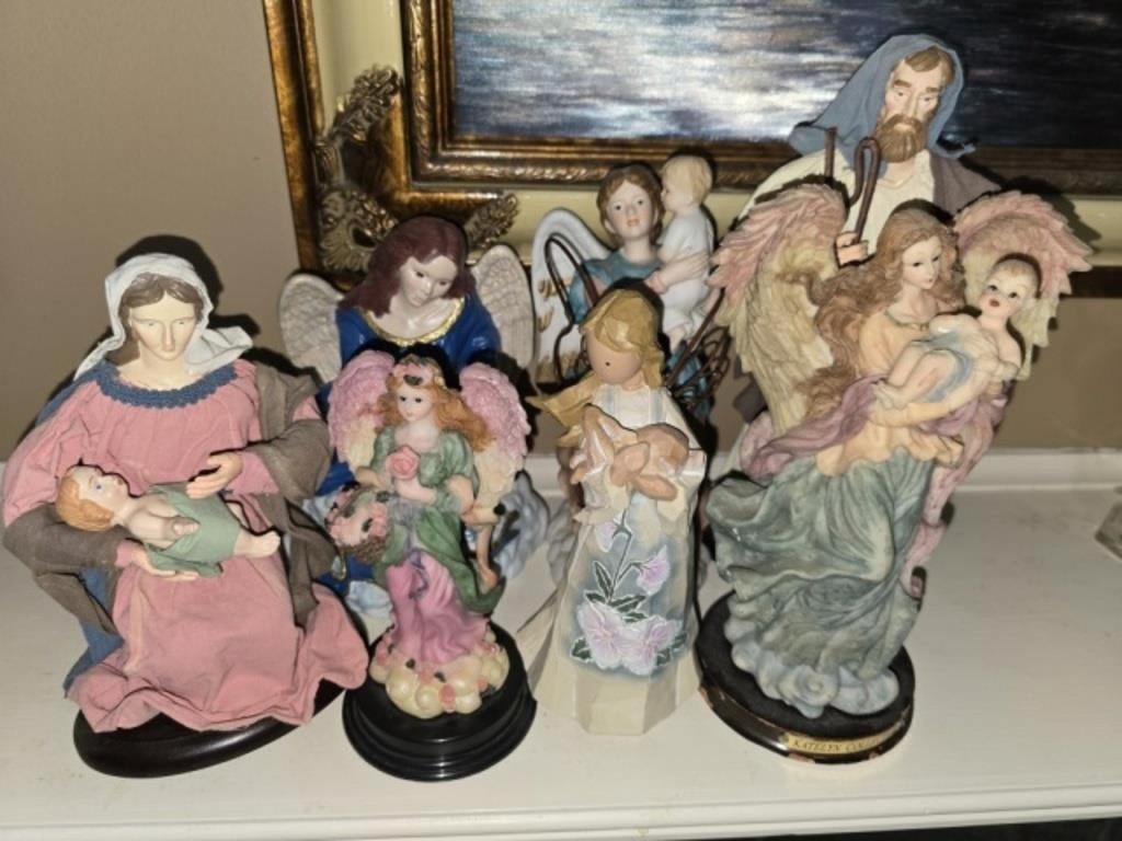 Estate Lot of Decorative Angels