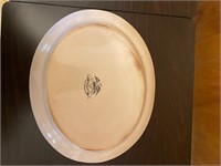 Antique Oval Ironstone Platter