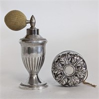 Antique Sterling Silver YoYo and Atomizer