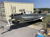 1995 Roughneck Bass Boat