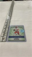 Patrick Mahomes II football card