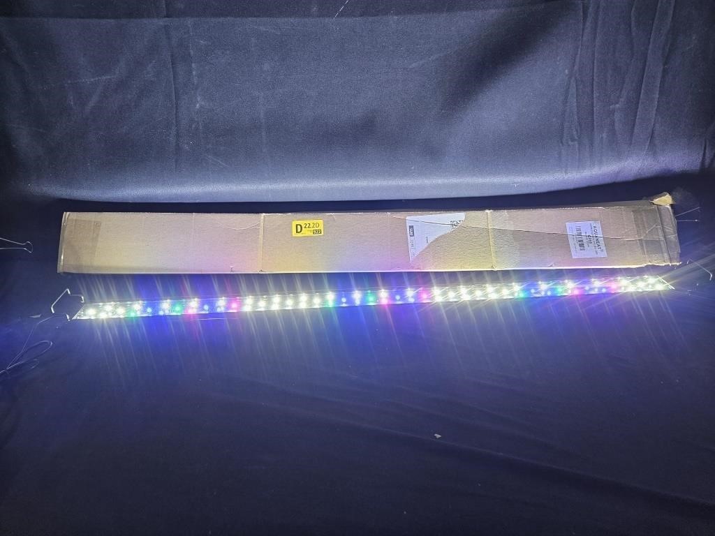 LED Aquaneat multicolored light bar. Tested