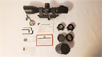 Accu Shot RGB Scope w/ UTG Mounts 10 3/4"L