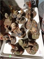 11 CAIRN GNOME FIGURES