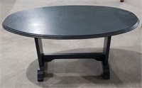 End Table-Painted Dark Grey