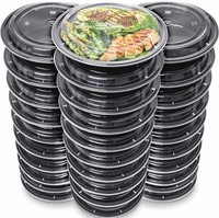 [30 Pack] Meal Prep Containers with Lids |