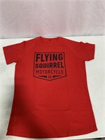 FLYING SQUIRREL MOTORCYCLE CO. T-SHIRT, SIZE: S