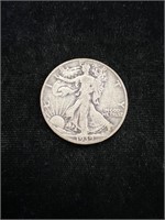 1939 S Walking Liberty Half Dollar