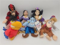 DISNEY ALADDIN BEAN BAG PLUSH COLLECTION