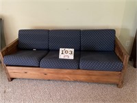 Vintage Wood Day Bed