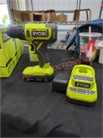 Ryobi 18v 1/2" drill/driver kit