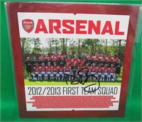 Arsenal 2012-13 Team Booklet SIGNED By ABOU DIABY