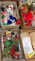 CHRISTMAS  BULBS, AND ORNAMENTS,