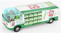 JAPAN TIN FRICTION 7UP DELIVERY VAN