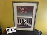 Grateful Dead Greek Theatre 1981 Venue Poster