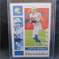 Justin Herbert 2020 Panini Chronicles 53