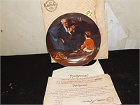 Norman Rockwell Plate "The Tycoon"