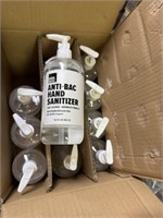 Bourne basic ant back hand sanitizer 62% alcohol