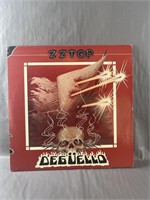 A ZZ Top "Deguello" Vinyl Record.  No Albums Have