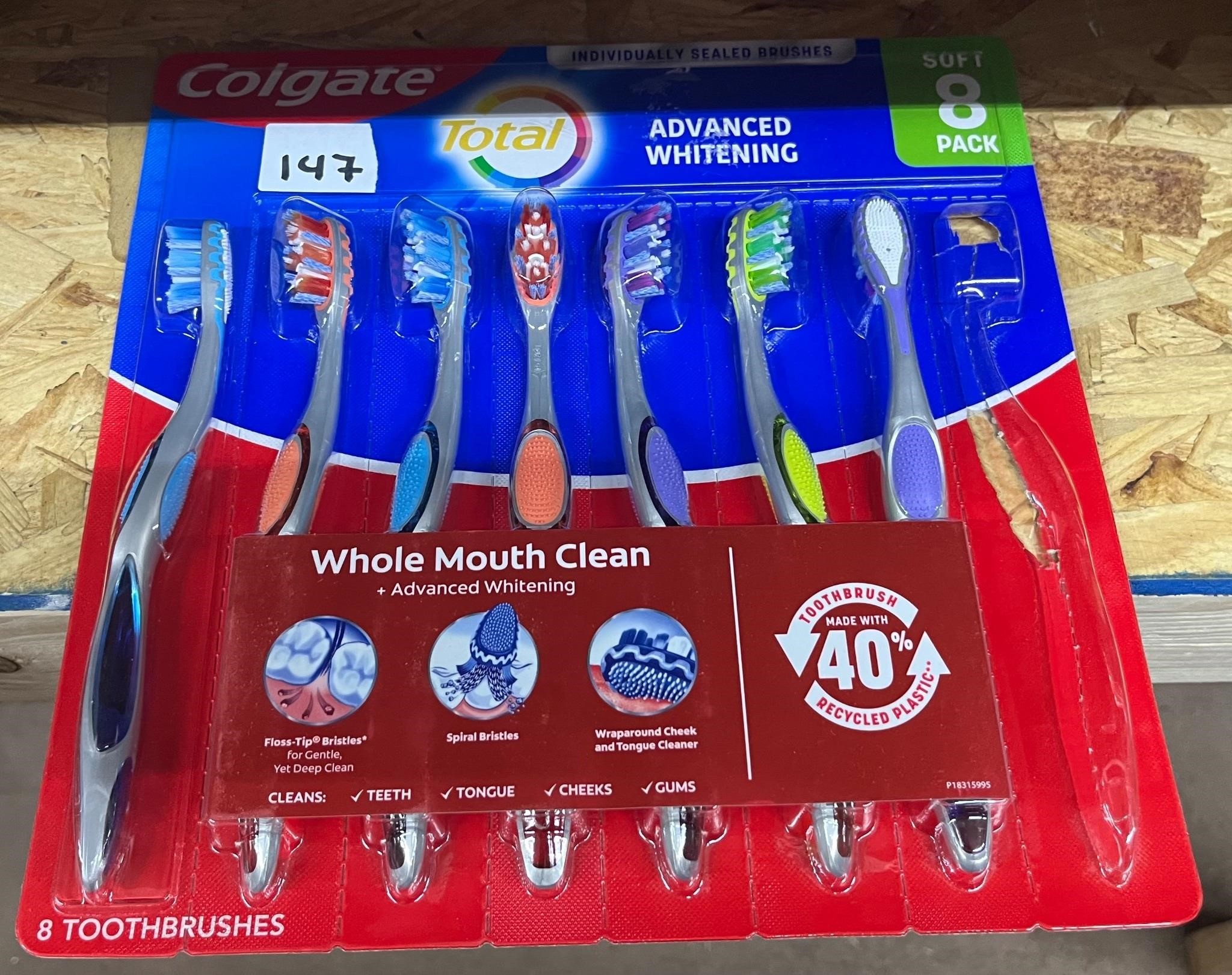 ColgateTotal Advanced Whitening Soft,7ct MISSING 1