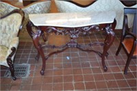 Marble Top Wall Table