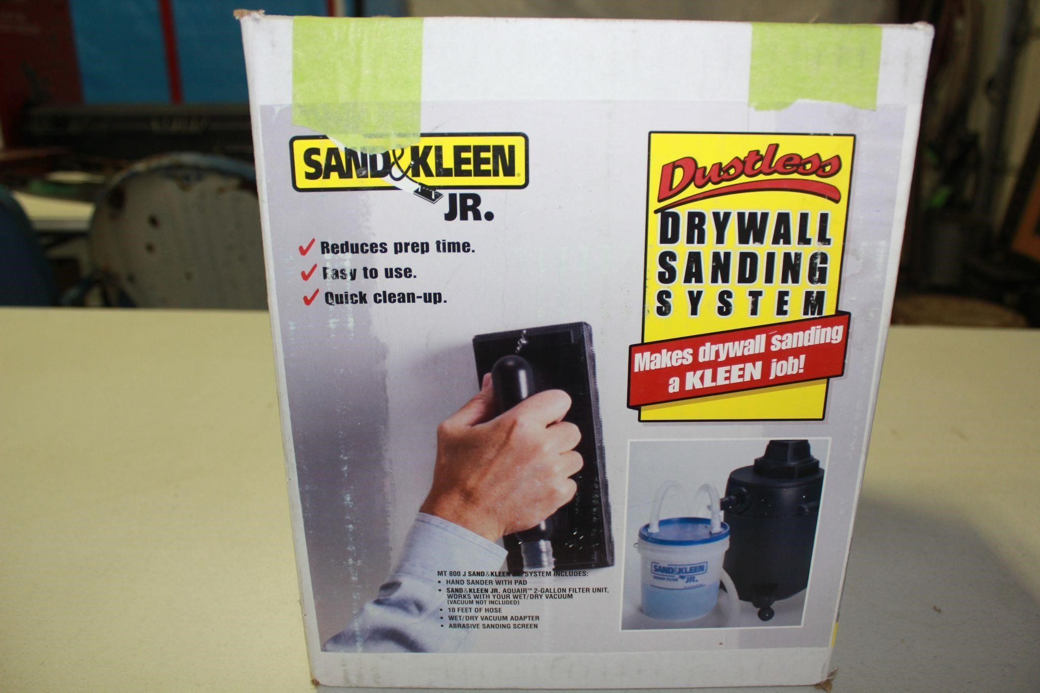 SAND&KLEEN JR. DUSTLESS DRYWALL SANDING SYSTEM