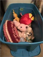 storage tub w/toys