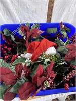 Large Tote Of Christmas Garland