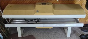 Vtg. Electric Plug-In Tanning Bed (72"×25"×27")