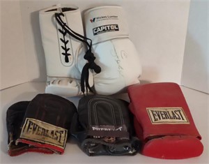 Vtg. Everlast & Capitol Boxing Training Gloves