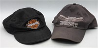 (LM) Harley Davidson Hats.  Motor Cycles, &