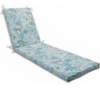 Pillow Perfect Paisley Indoor/Outdoor Solid Back