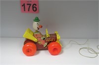 Fisher Price Jolopy Clown Car 1960's Great Cond.