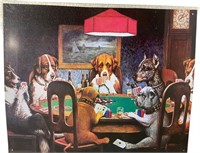 Classic “Dogs Playing Poker “ Tin