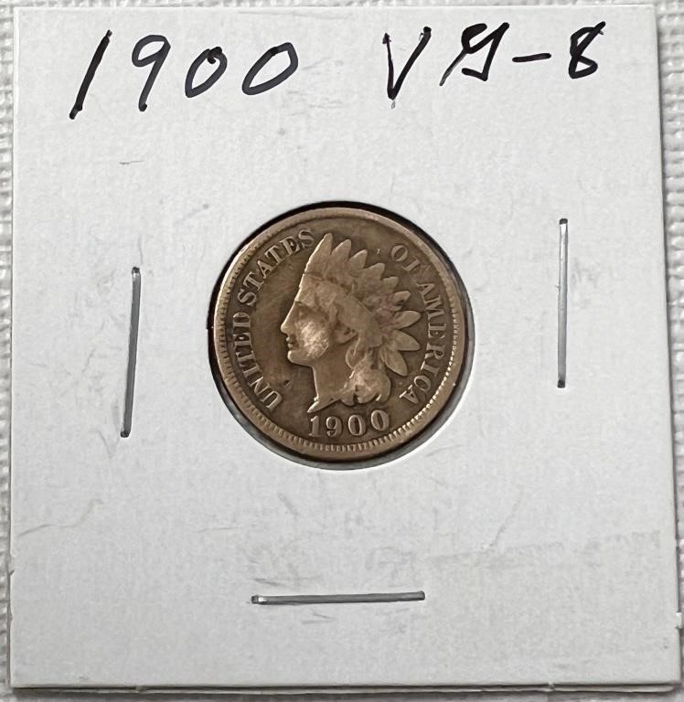 1900 Indian Head Cent Penny
