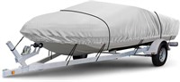 OVCRNIBI Boat Cover 14ft-16ft  Silver