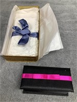Set of 6 Handkerchiefs & Trinket Box