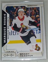 Brady Tkachuk O-Pee-Chee Rookie card