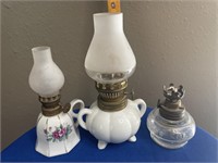 Set 5: 3 Miniature Lamps