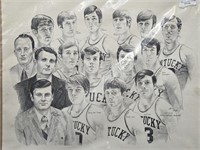 Vintage 1972-1973 Kentucky Wildcats Basketball