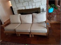 Ranch oak couch