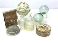 Glass Ball Floats/Vintage Glassware and more
