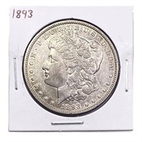 1893 Morgan Silver Dollar XF